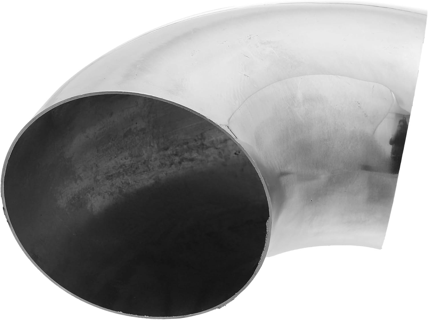90 Degree Mandrel Bend Elbow Tube OD 5" Inch 304 Stainless Steel Reusable | Exhaust Elbow Pipe Stair Handrail Tube 1 Pcs