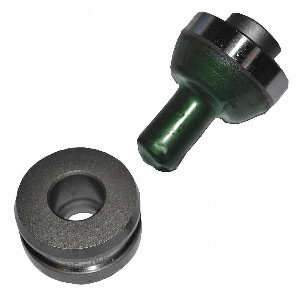 Huskie Tools Punch/Die Set Rnd Hydraulic 3/4 in