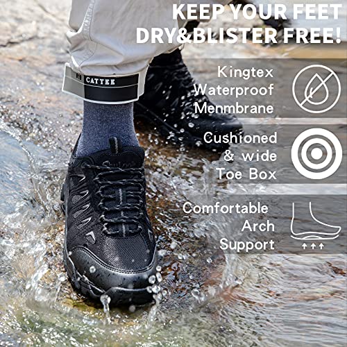 Image of SHULOOK Men's Low Top Waterproof Hiking Shoes