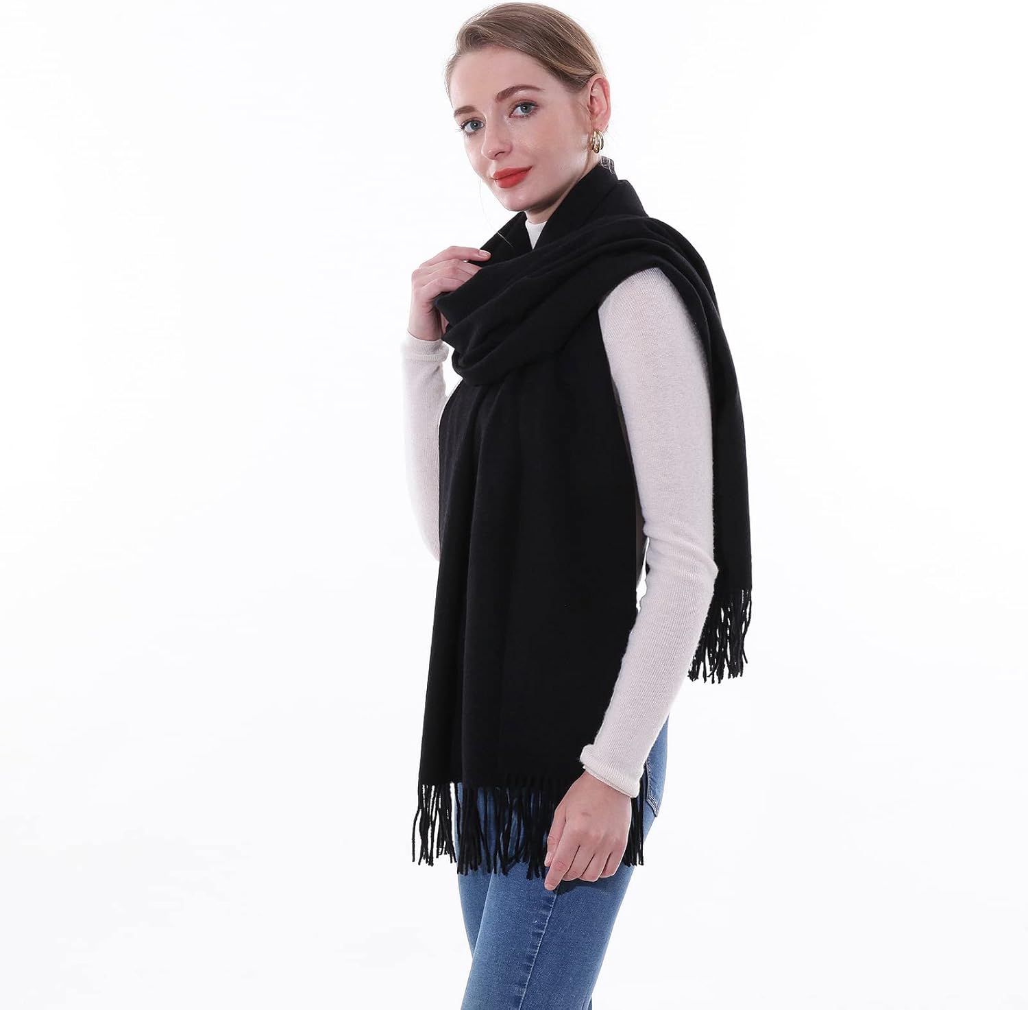 SWAT PANY Winter Scarfs for Women Pashmina Shawls and Wraps for Evening Dresses Warm Shawl Wraps for Women Weddings - Image 6