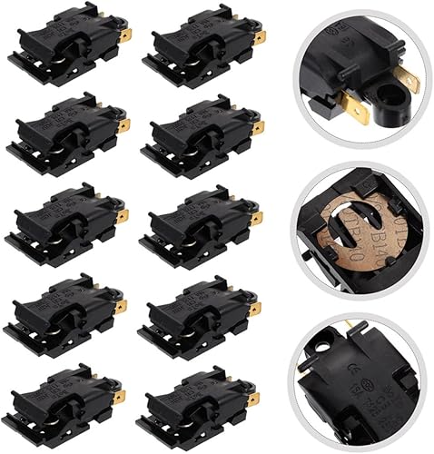 Miniatura 6 de Termostato de horno eléctrico, calentador de agua, calentador de agua, termostato de metal, temperatura para electrodomésticos, 6 uds