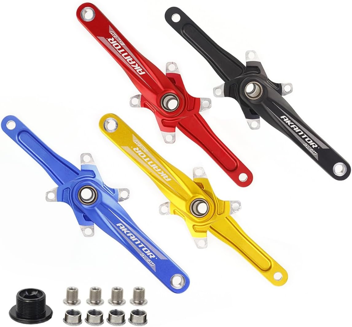 170mm 自転車 アルミ合金 中空バイクチェーンリング マウンテンバイク