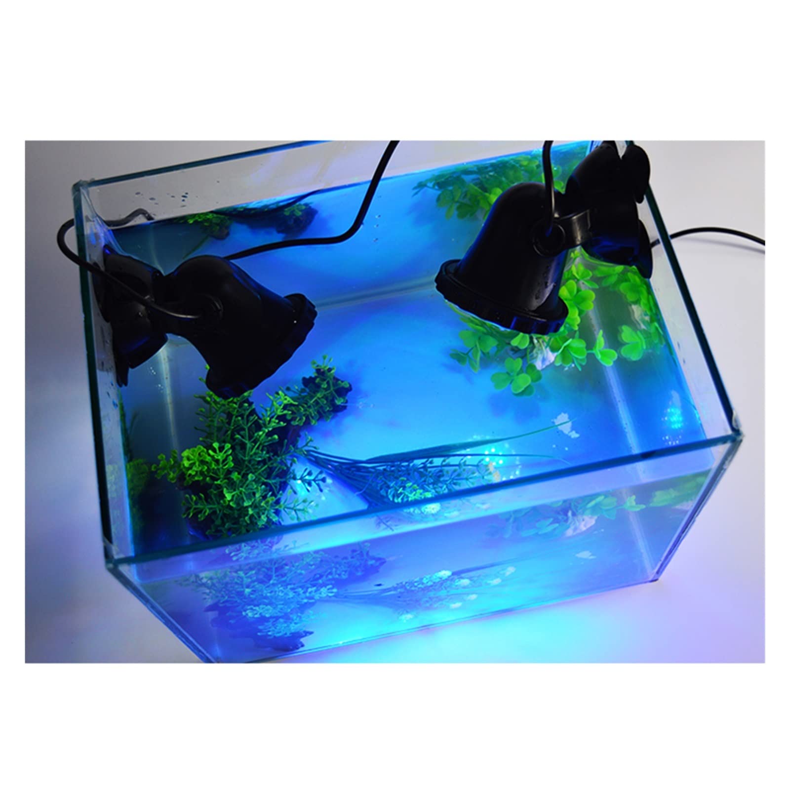 12V RGB LED Unterwasser Licht 36LED IP68 Wasserdichte Aquarium Flutlicht Schwimmbecken Brunnen Teich Tank for Landschaft decor Wasserdicht Sicher(2 Lights with Remote)