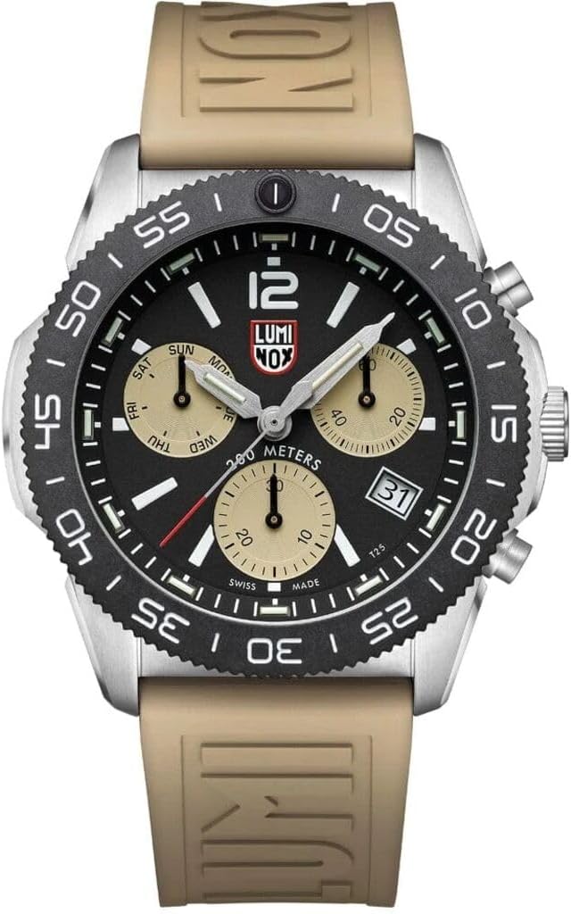 Luminox: Pacific Diver Chrono XS.3150 - Mens Watch - Watches for Men - 44mm - Swiss Quartz Movement - 200M Water Resistant - Sapphire Crystal - Always Visible - Swiss Made