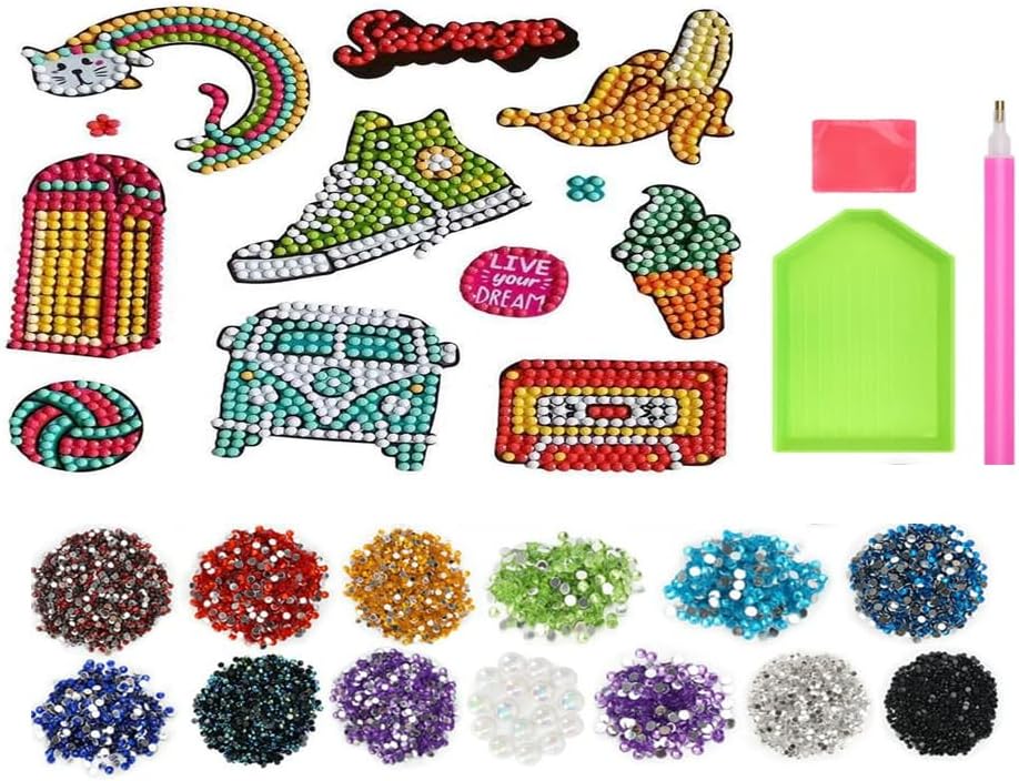 Diamond Painting For Kids | Diamond Art Stickers Kit U2013 Faber