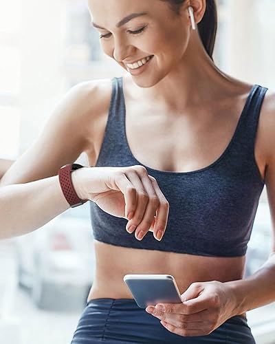 Miniatura 7 de Correa de reloj sin brecha para Samsung Galaxy Watch 6 1.575 in 1.732 inWatch 6 Classic 1.693 in 1.850 inWatch 5 Pro 1.772 inWatch 4 Classic 1.654