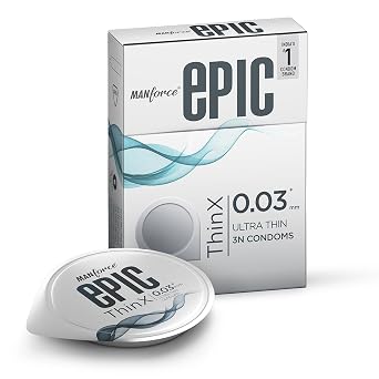 Manforce Epic Thinx - Pack of 3 Condoms