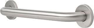 Homewerks HW11436SS 36-Inch ADA Compliant Bathroom Grab Bar, 1.25" Stainless Steel, Concealed Screws, 500 lbs Support