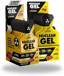 Kit de Pré-Treino em Gel Nuclear Gel | 30g (20 Sachês) Body action - Sabores Frutas vermelhas e Guaraná com Açaí