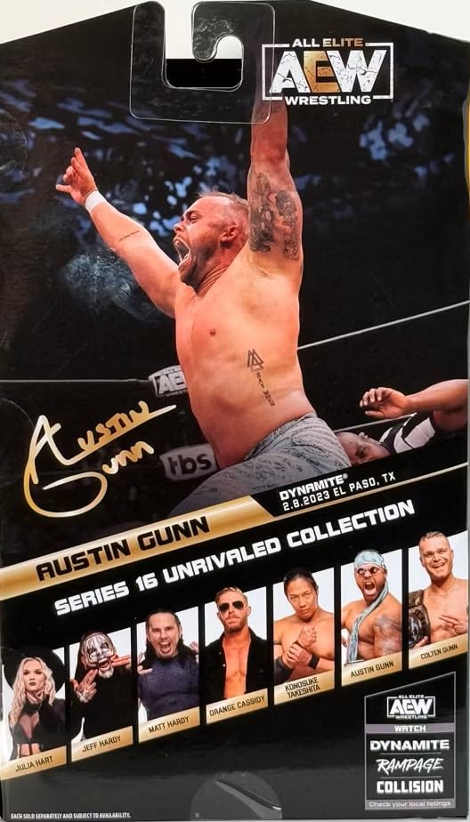 Amazon.co.jp: AEW オースティン・ガン アンライバルド シリーズ16