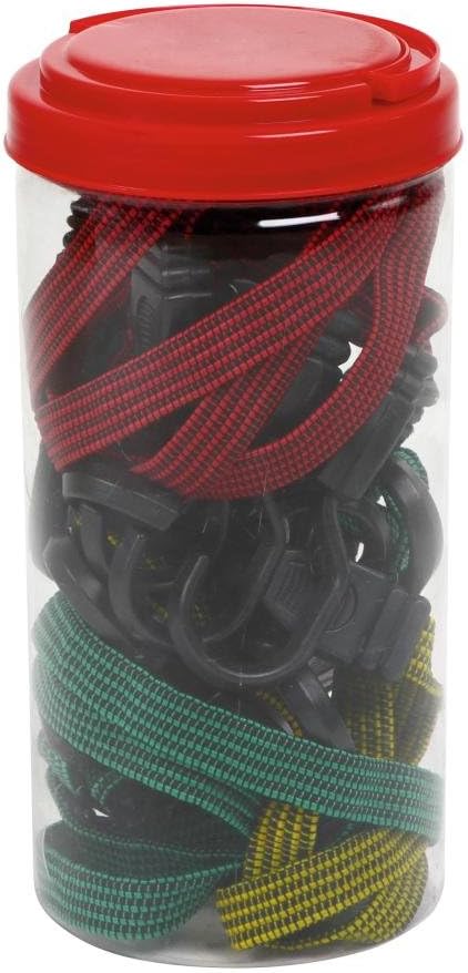 Kerbl 37984 Expander Set, Tin, 2 x 20 cm, 4 x 30 cm, 2 x 110 cm