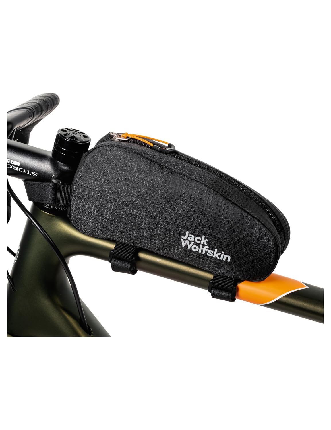 Jack Wolfskin Unisex – torba na ramę Morobbia dla dorosłych, kolor Flash Black, rozmiar uniwersalny