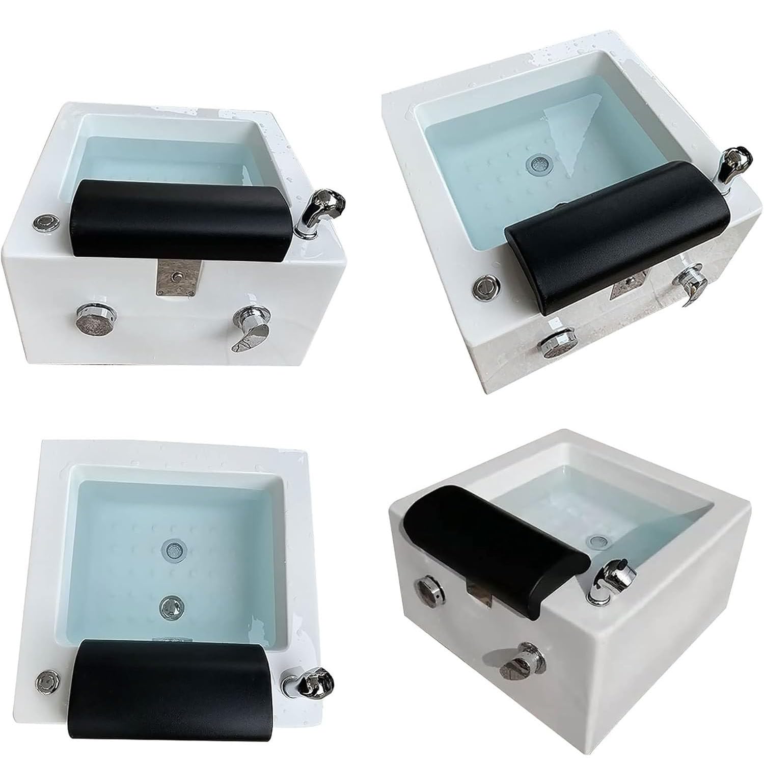 Pediluvio Profondo Spa con Massaggio, Foot Spa, Vaschetta Piedi Idromassaggio Massaggiatore Plantare, Vasca per Pedicure con Massaggio dei Punti di Agopuntura