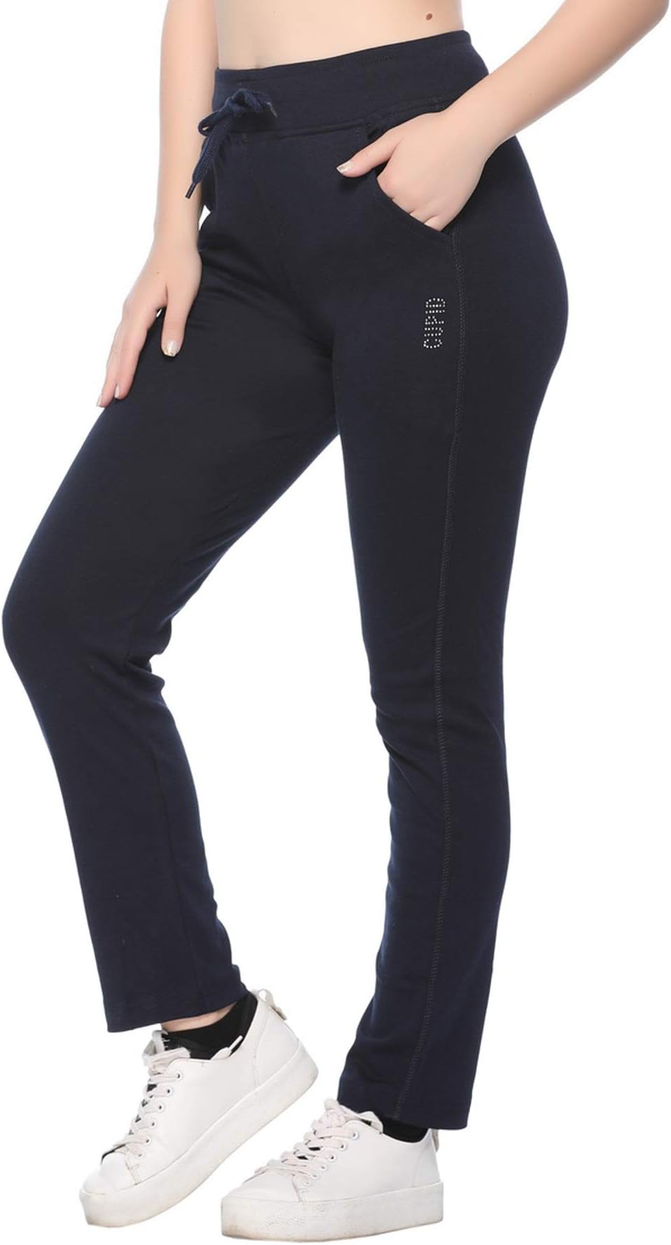 CUPIDStretchable Cotton Track Pants, Comfortable Lower, Trouser, Joggers for Lounge Wear n Daily Gym Wear for Ladies_M to 5XL