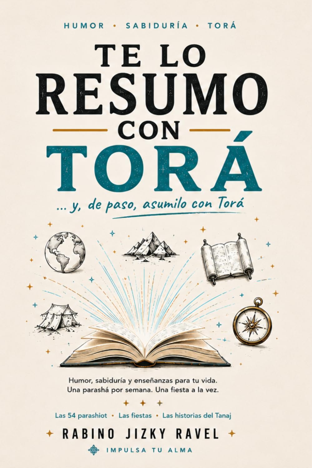 Te Lo Resumo con Torá: Humor, sabiduría y enseñanzas para tu vida — la Torá, las fiestas y el Tanaj, semana a semana