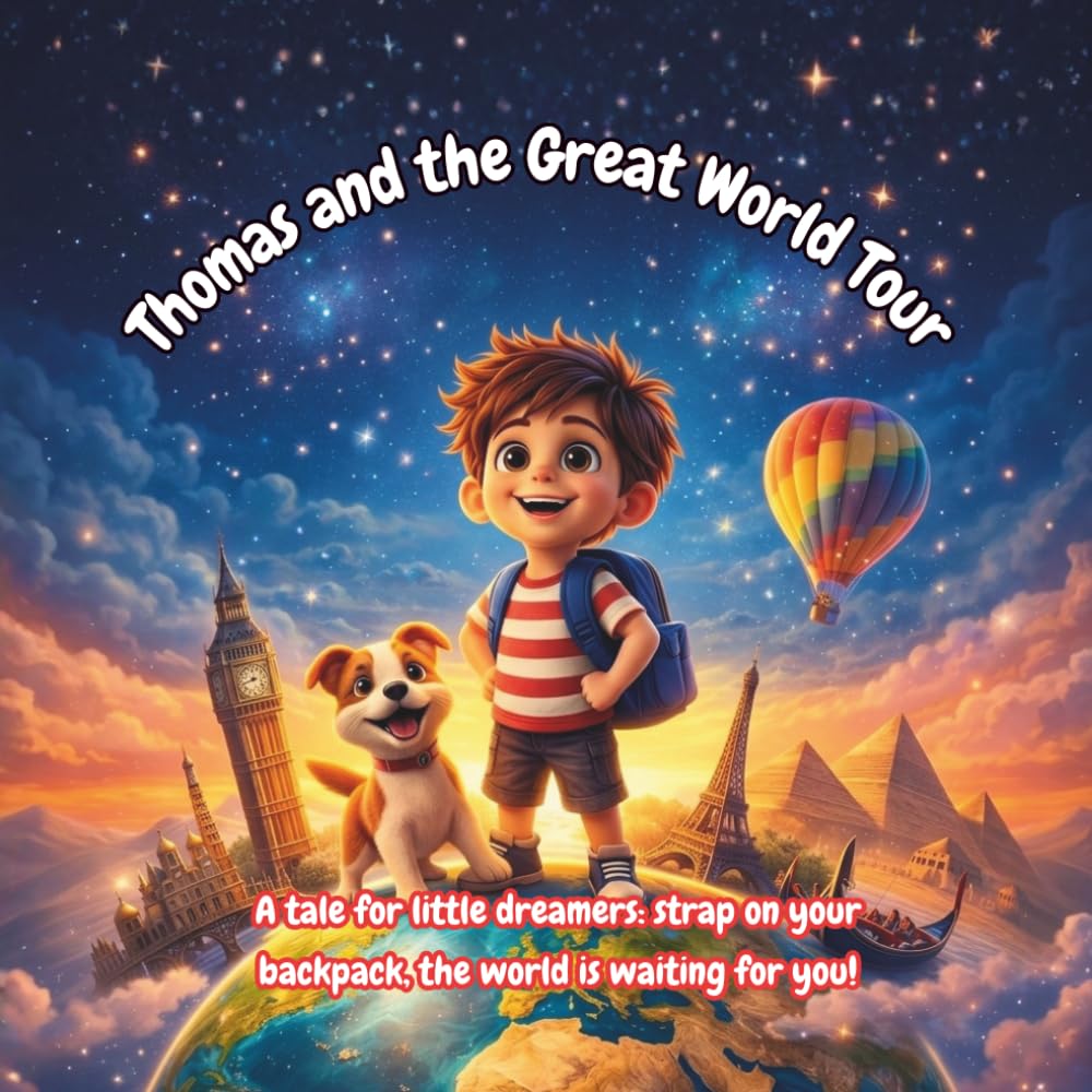 Thomas and the Great Trip Around the World: Is your little one ready for the greatest adventure around the world? A children’s book for ages 4–6