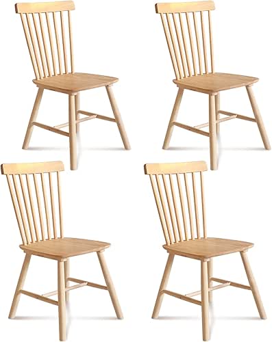 Dining Chairs Set of 4, Mid Century Modern Chair for