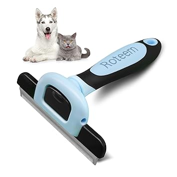 Roteem Pet Hair Remover, Dog Brush Effectively Reduces Shedding Professional Deshedding Tool for Dogs and Cats