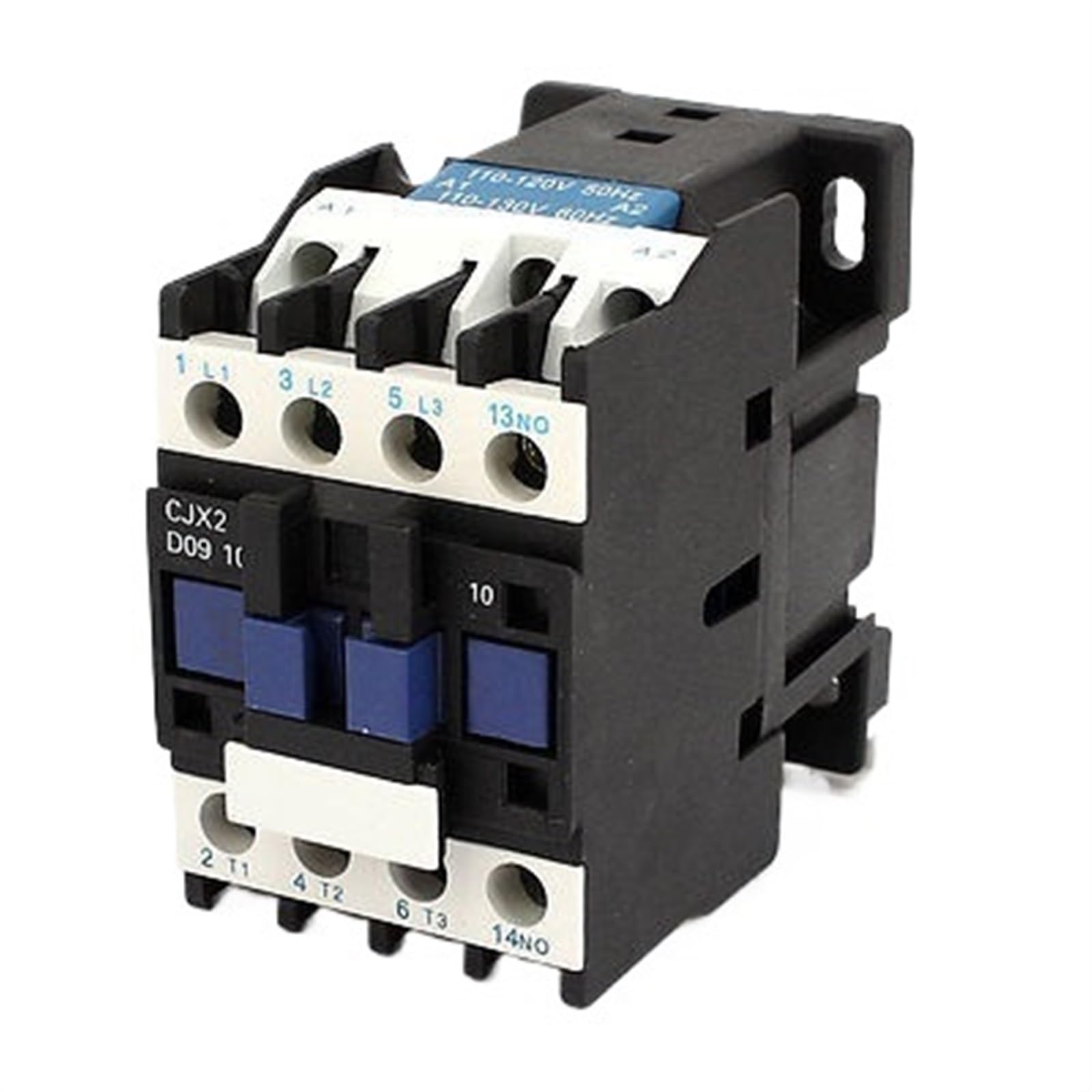 Contactor tripolar de CA LC1-D0910 rele de conmutacion 110V 120V 25A 1NO 3