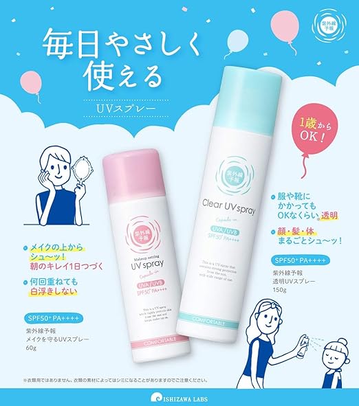 Amazon 紫外線予報 透明uvスプレー 150g 紫外線予報 ビューティー 通販
