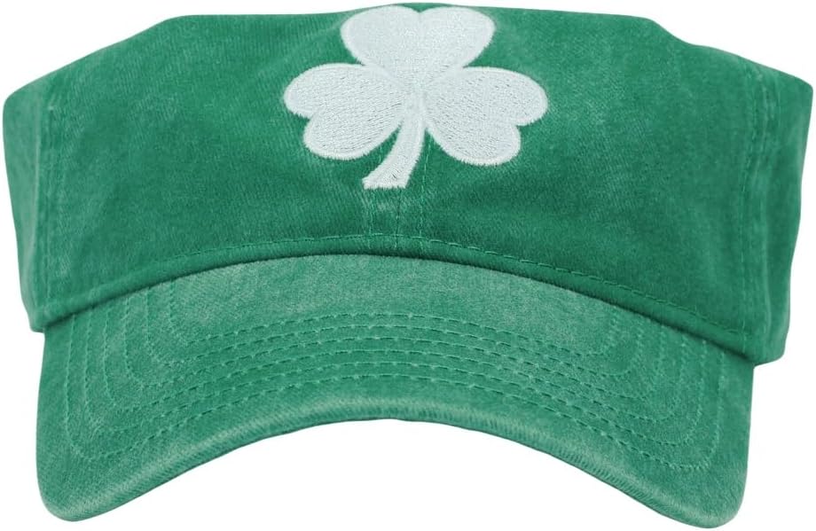 St Patricks Day Clover Hat Fits One Size&XXL - Ireland Men Women Shamrock Baseball Cap - Gifts for Dad Mom Grandpa Grandma - Image 4