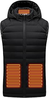 Down Vest Unisex Quilted Jacket Heated Jacket Hooded Jacket Heated Jacket Heated Jacket Heated Jacket Quilted Vest Slim Fit Heated Vest Winter Jacket Down Vest Thermal Clothing