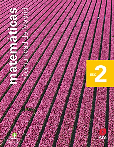 Portada de Matematicas 2º ESO Savia Nueva Generacion Ed 2021 Madrid