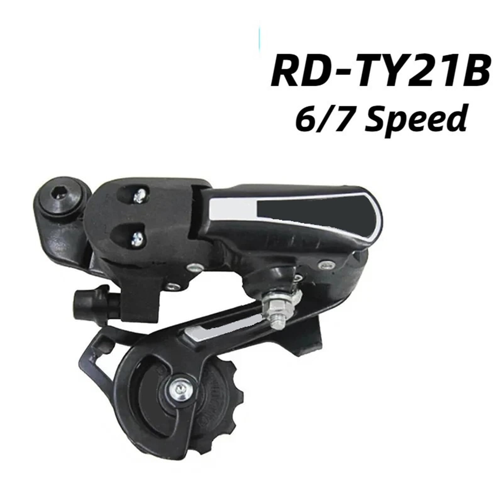 Générique Compatible avec Le Dérailleur Arrière Shimano RD-TY21B 7S VTT. | Prend en charge 6S