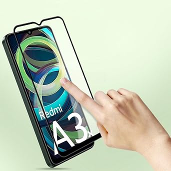 Kepuch Screen Protector Compatible for Xiaomi Redmi A3X - Tempered Glass 2 Pack
