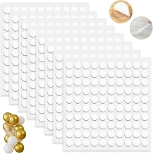 800 Pieces Double-Sided Sticker, Repositionable Adhesive Dots for Balloons, Decoration, DIY, Paper, Thickness 1 mm (φ6 mm)