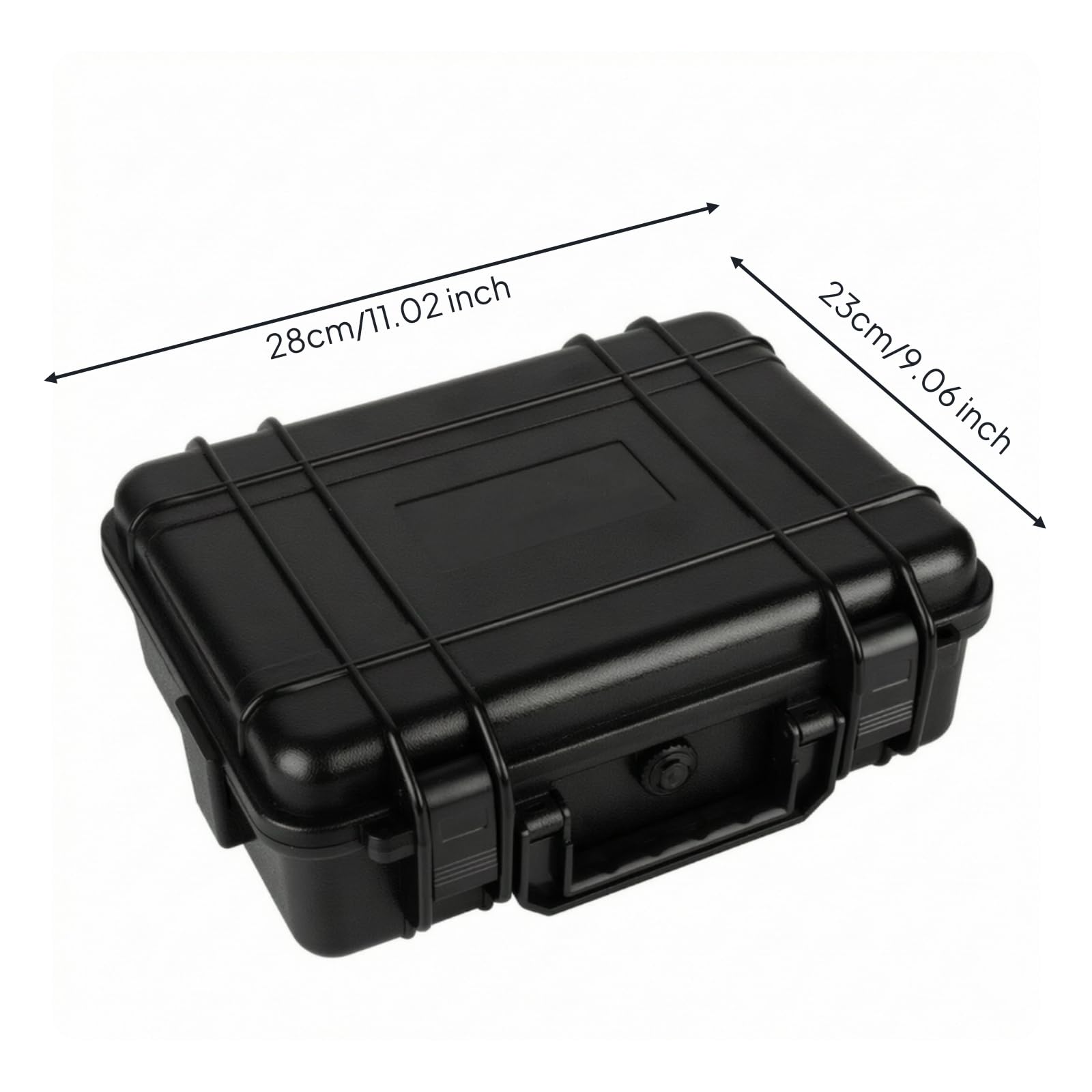 Valigetta Porta Attrezzi Vuota Antiurto Valigetta Rigida Professionale Custodia Impermeabile per Tecnici, Elettricisti, Trasporto, Cantiere, Officina