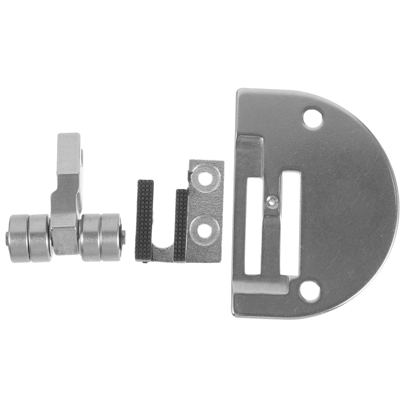 SHINEOFI 4 Set Piedino per Macchina da Cucire infila Cuciture Micro ago Sewing Machine griffa per Cucire per Uso Domestico Cucire Il Piedino è Disponibile in Ferro o plastica Silver