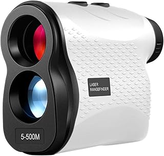 Golf Rangefinder, 500m Digital Golf-Monocular Multiple Modes Range Finder Distance Measure 6X Magnification Hunting Rangefinder