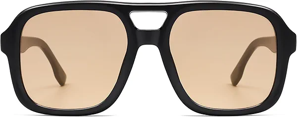 SOJOS Retro Aviator Sunglasses For Women Men Square Womens Square Sun Glasses SJ2355