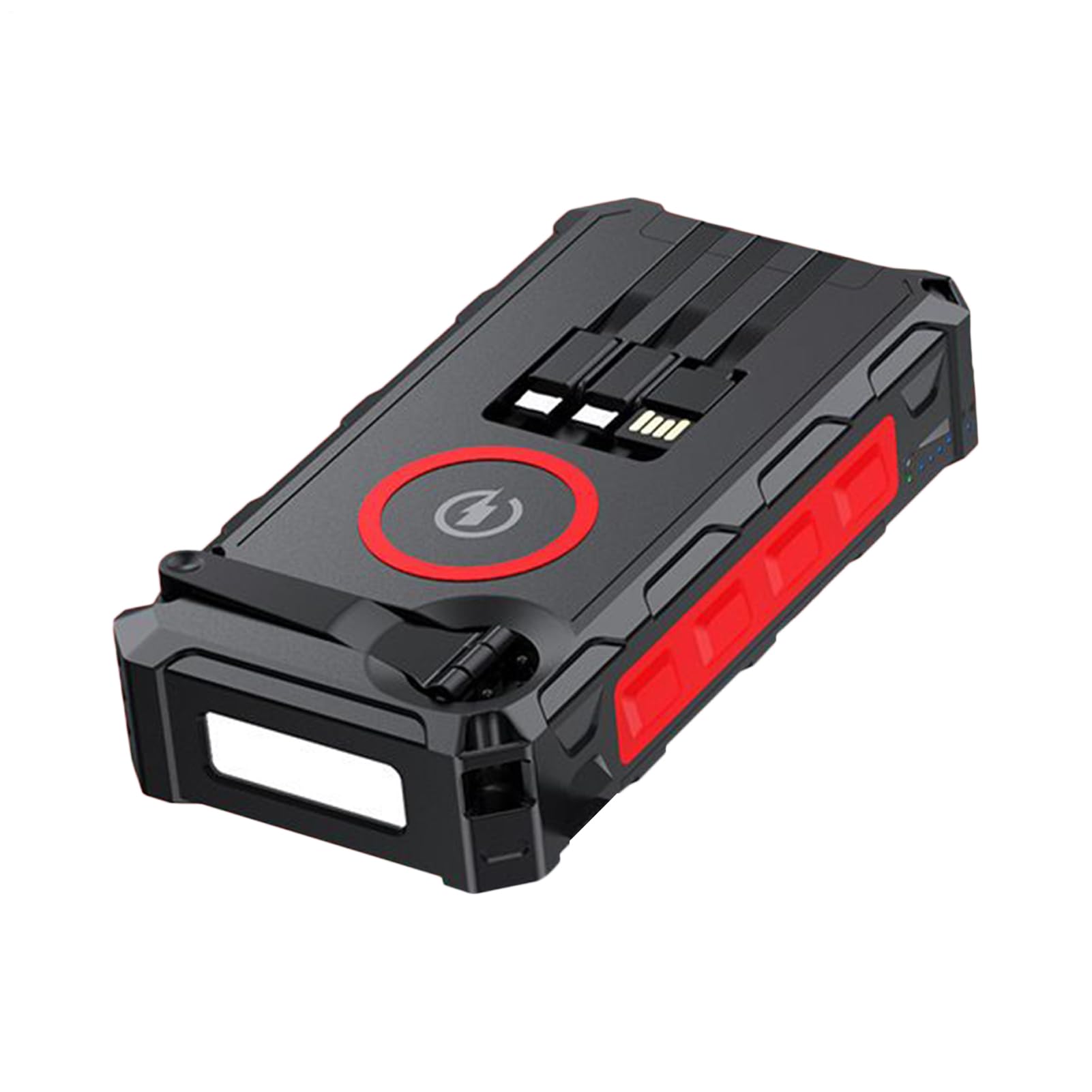 Power Bank Solare Portatile Impermeabile Pieghevole Power Bank Solare Con | Power Bank Caricatore Per Telefono Con Torcia Per Casa Viaggi Escursioni Campeggio Pesca Uomo Donna Giovani