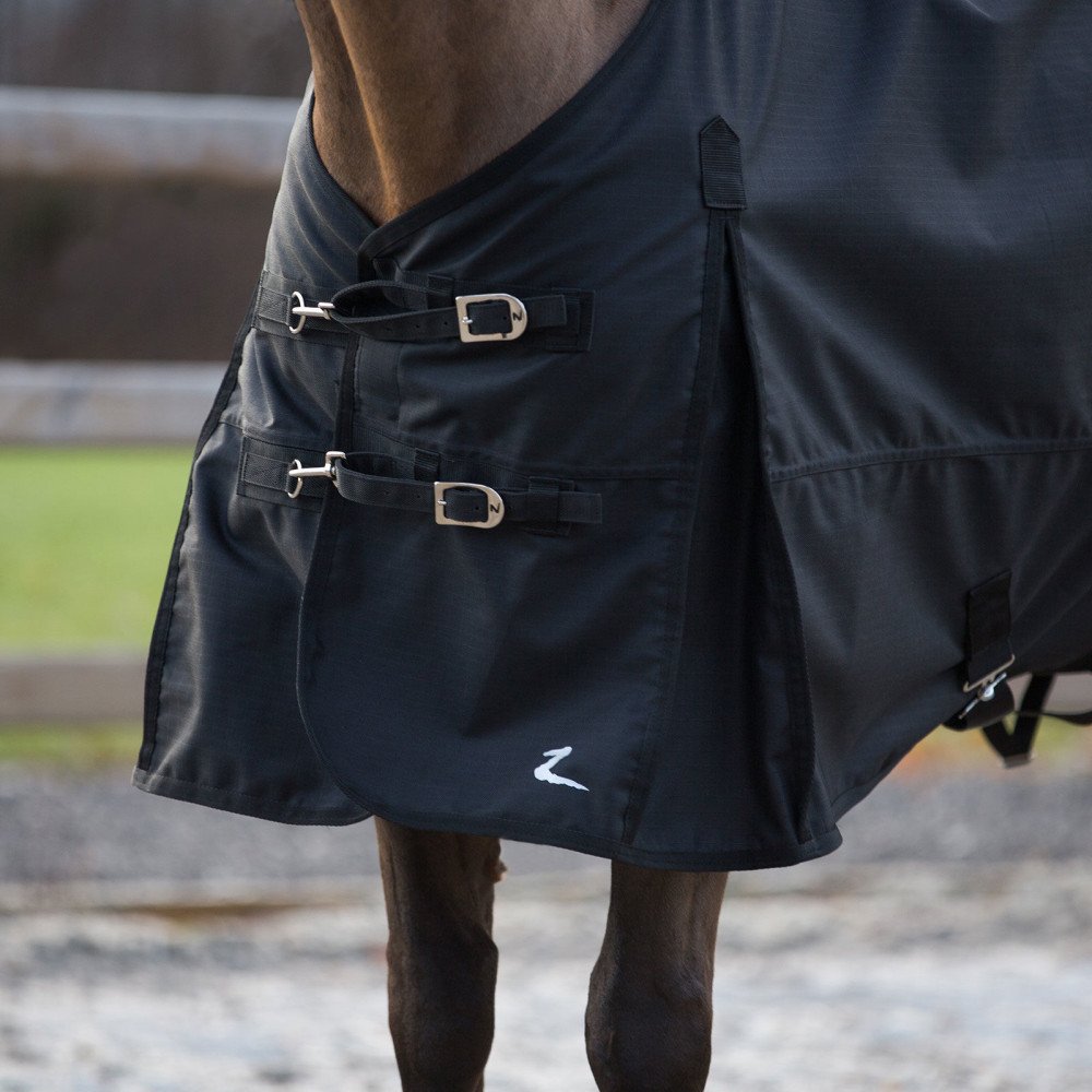 HORZE Manta de Exterior Nevada, Negro, 95