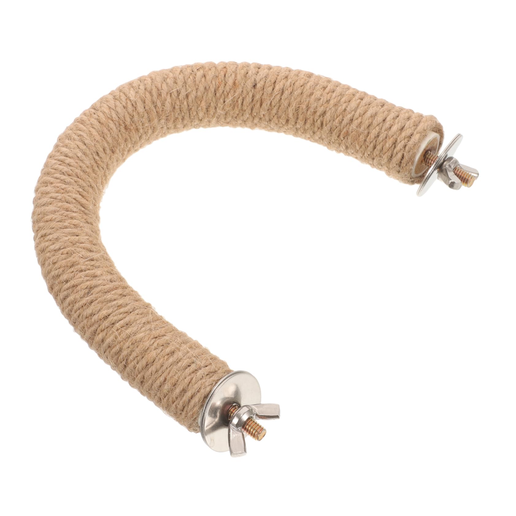 VANZACK 5piezas Perch De Aves U-Type Cuerda De Percha Interactiva para Periquitos y Accesorio para Jaula De Aves Juguete De Masticar y Ejercicio para