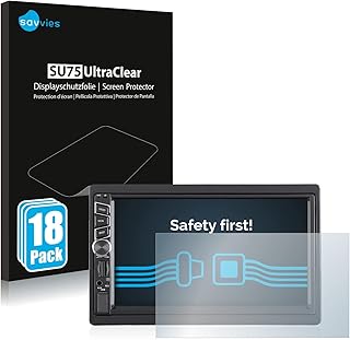 Savvies Screen Protector compatible with Creasono NC-7562-919 Protection Film Clear 18-Pack