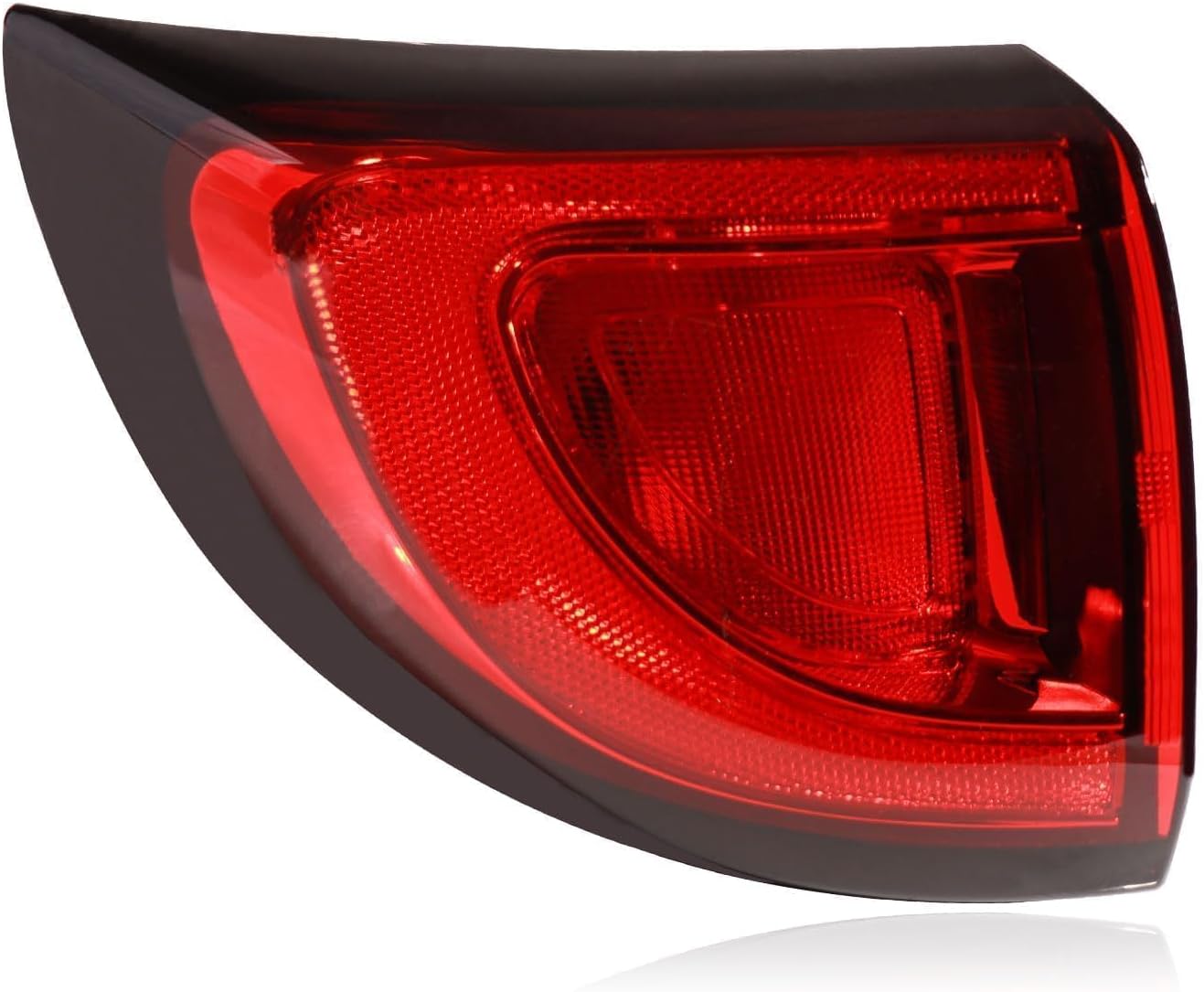 Tail Lights Outer Assembly Compatible with 2017-2020 Chrysler Pacifica 2020-2021 Voyager,Left Driver Side Rear Light Taillights Replacement # CH2804113 68229029AD