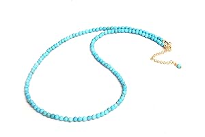 The Summer I Turned Pretty Chloe's Beaded Birthstone Necklace: Turquoise Beauty