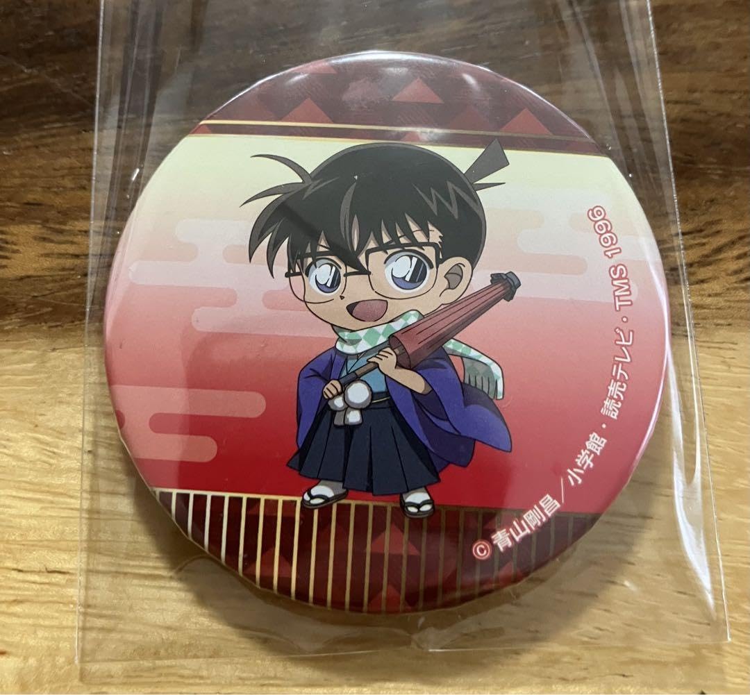 Amazon.co.jp: コナン 江戸川コナン 缶バッジ 和服 デフォルメ