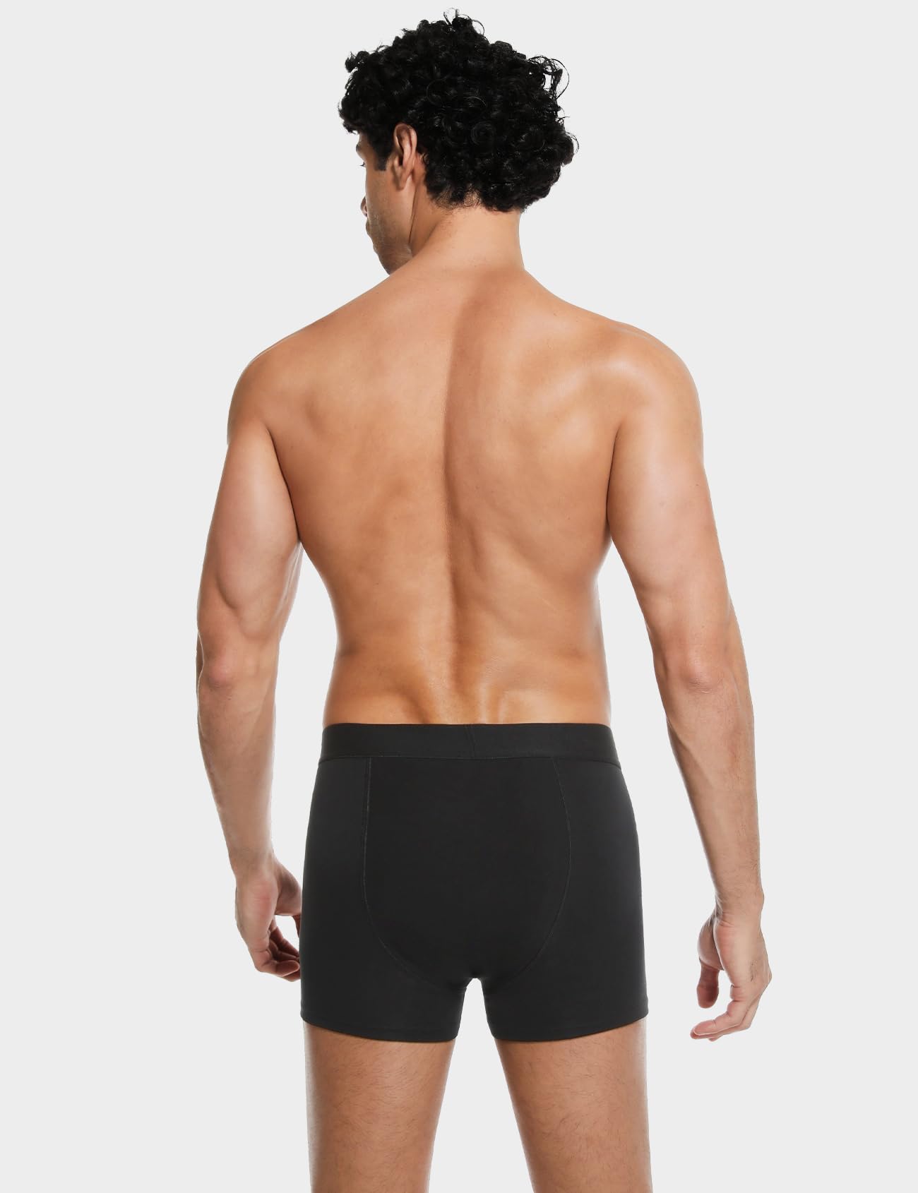Carer Pack de 2 Boxers para Incontinencia Hombre 250 ml Absorción Algodón Suave Transpirable Antifugas Lavables Reutilizables Calzoncillos Negro Talla 3XL