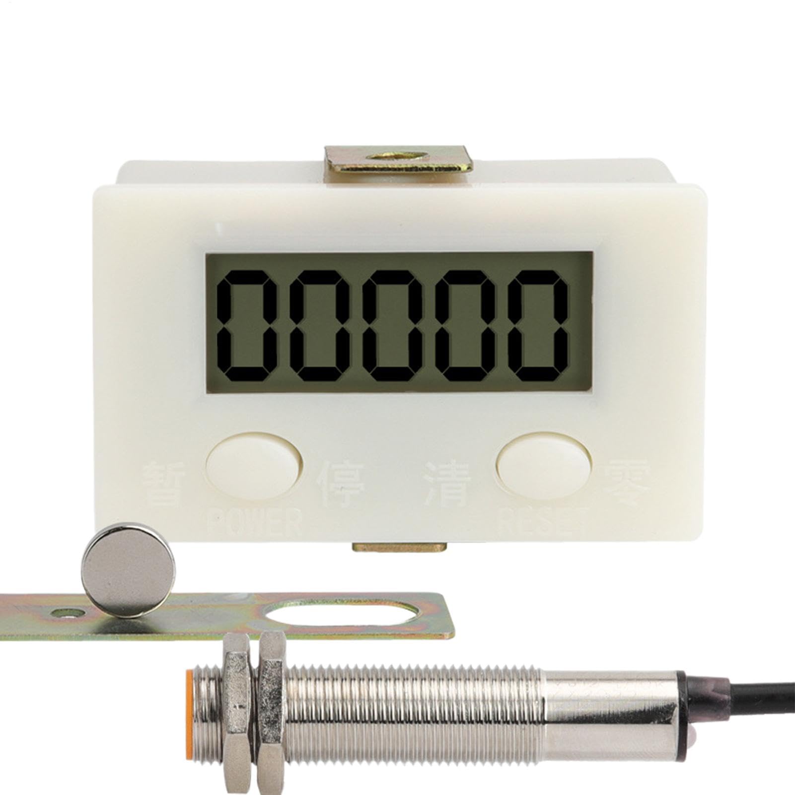Contador digital | Clicker digital automático - Contador digital con pantalla LED automática, contador digital electrónico con 6 dígitos — view 6