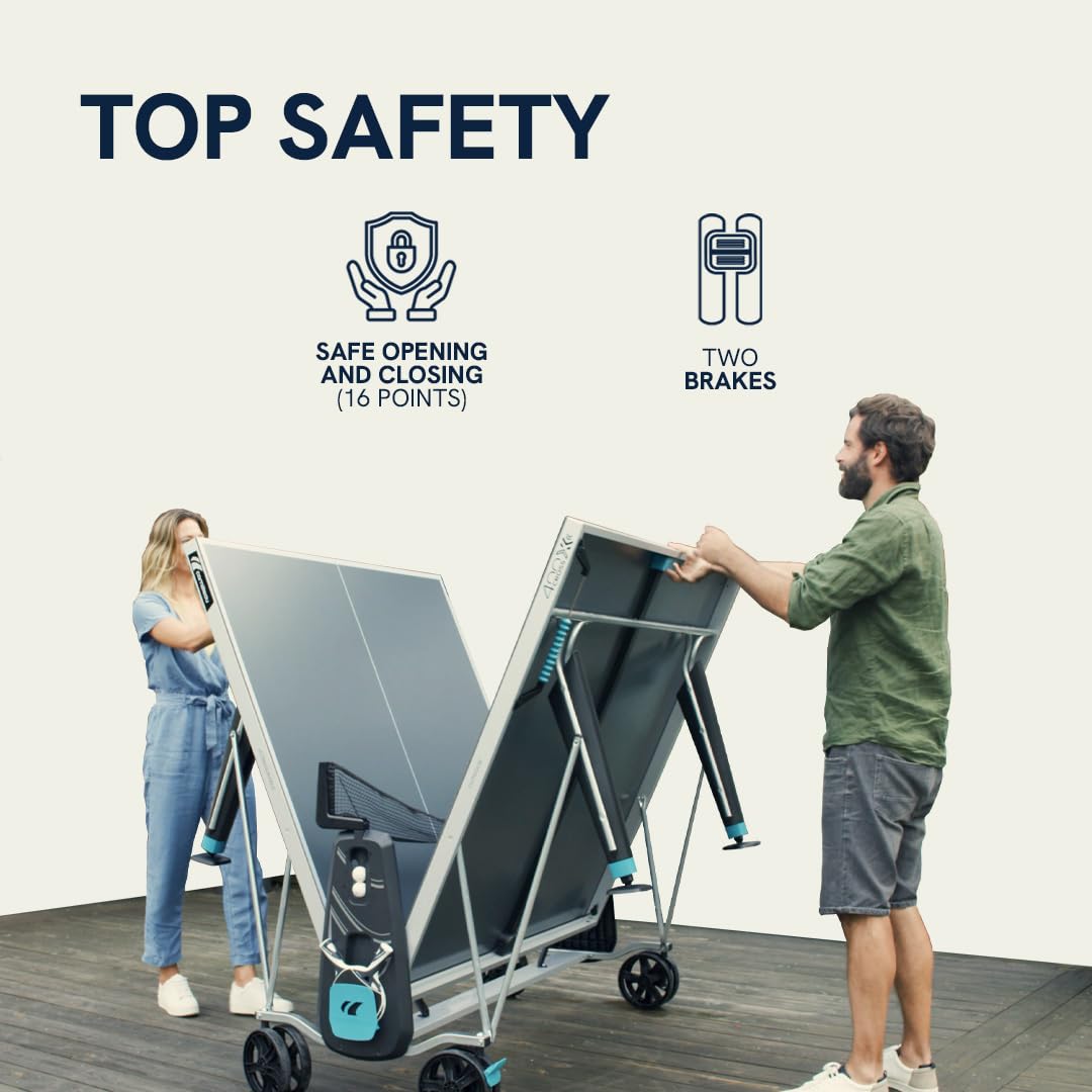 Cornilleau Mesa de Tenis de Mesa Deportiva 400X para Exteriores