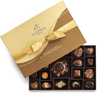 Godiva Chocolatier Gift Box, Nut & Caramel, 19 pc.