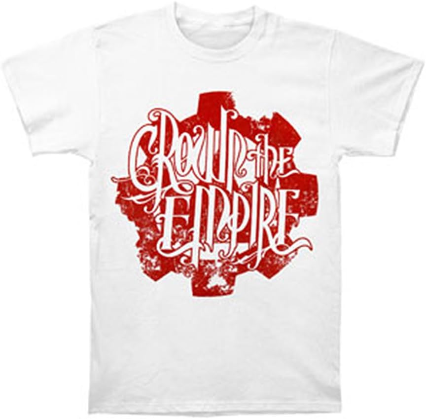 Crown the Empire Men's Cog T-Shirt White