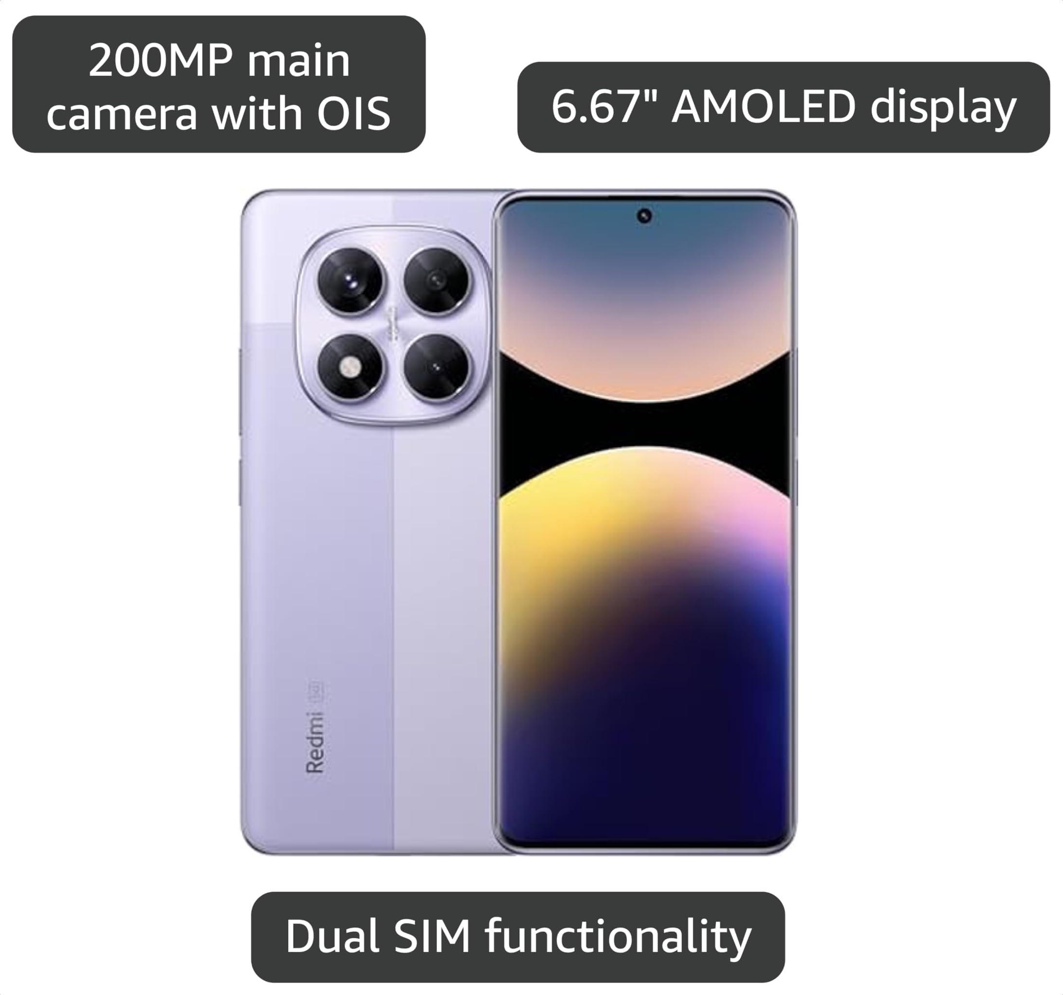 Amazon.com: XIAOMI Redmi Note 14 Pro 5G + 4G LTE (for Tmobile Mint