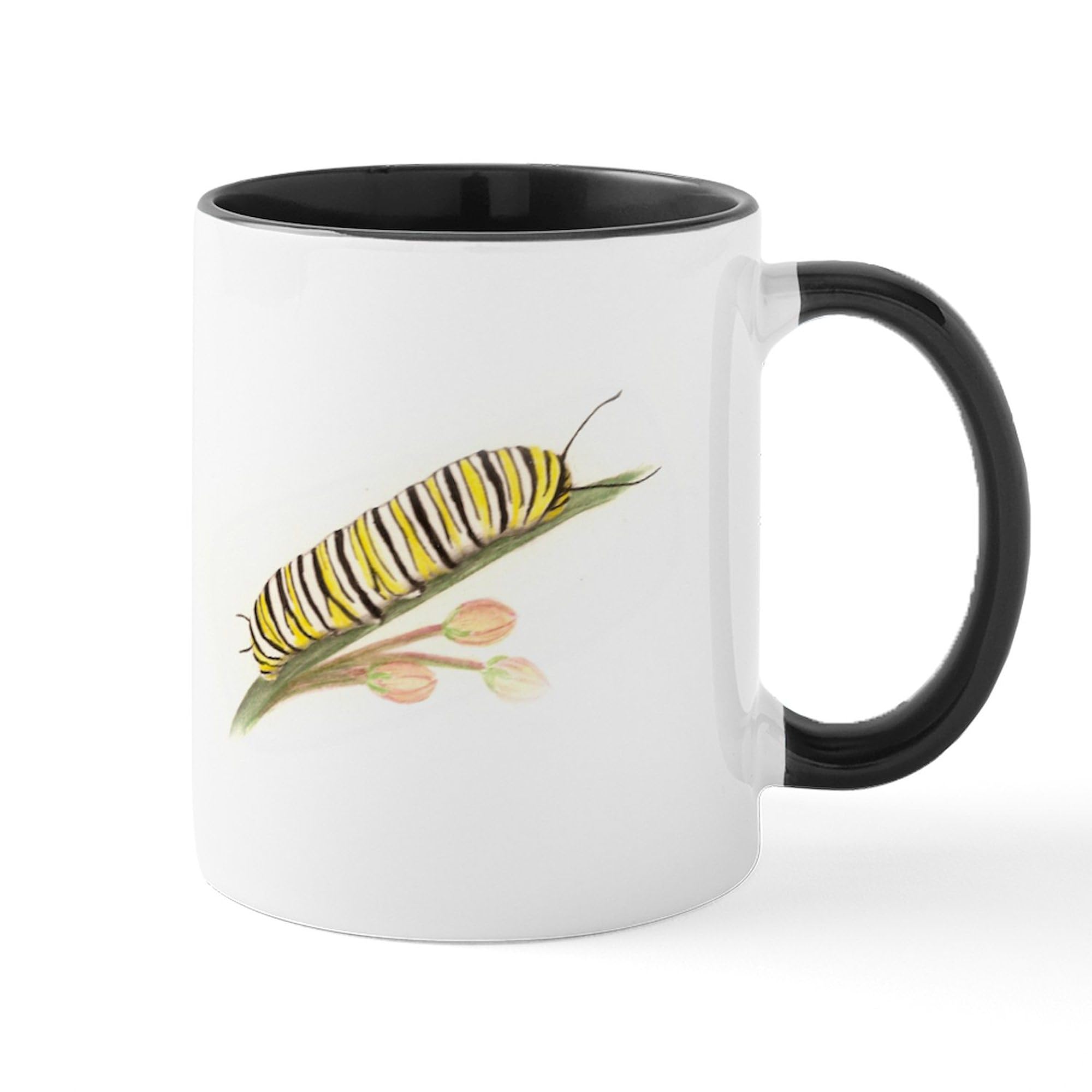 Monarch Butterfly Coffee Mug - 11 Oz Ceramic, Dishwasher & Microwave Safe, USA Printed - View #2