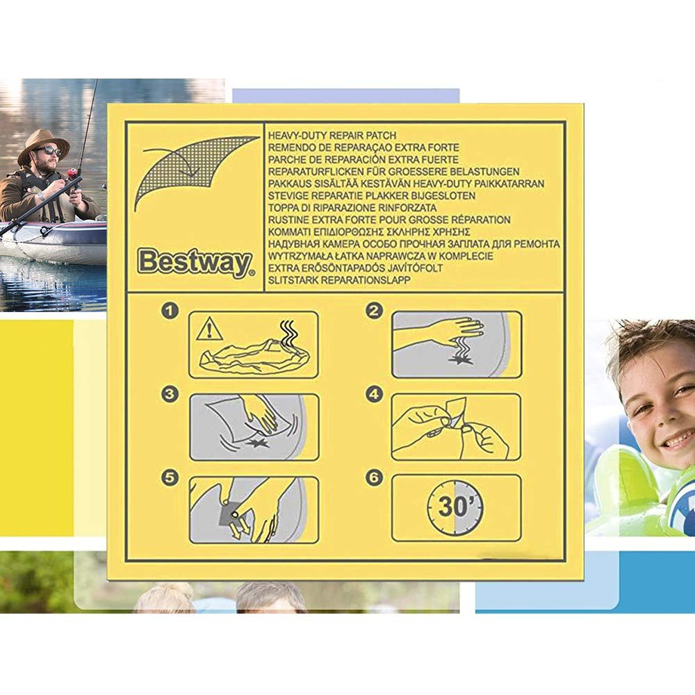 Bestway 61083 Bateau Pneumatique Hydro Force™ Treck X1 228 X 121 X 32 cm avec 2 Rames et Un Gonfleur à Pied