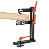 YUCHENGTECH Wood Lathe Steady Rest Lathe Tools L Type Woodworking Cast Iron Steady Rest Woodworking Lathe Center Frame with Three Adjustable Wheels Within 12in Woodworking Lathes